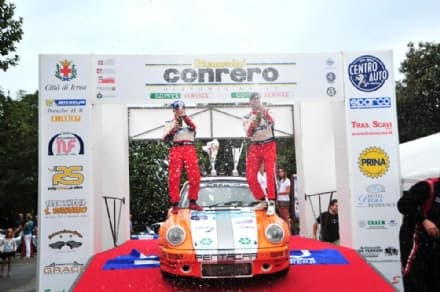 IVREA - Ai bresciani Montini-Belfiore su Porsche il Memorial Conrero 2014