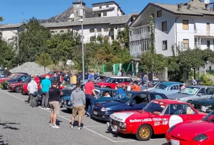 ALPETTE - Il ritorno della Cuorgnè-Alpette per auto d'epoca - FOTO