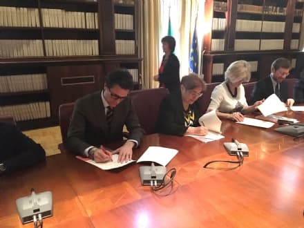 IVREA - Firmato a Roma il protocollo d'intesa per Ivrea nel Patrimonio mondiale dell’Unesco