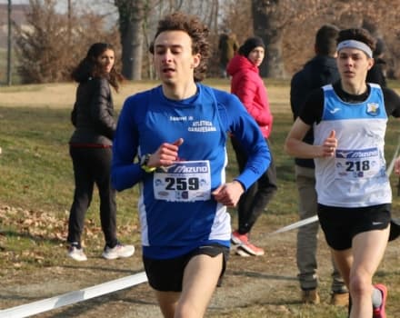 ATLETICA CANAVESANA - Vittoria storica di Nicolò Daniele ai campionati piemontesi di corsa campestre