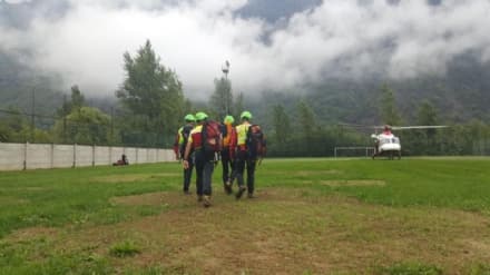 TRAGEDIA A LOCANA - Giovane escursionista precipita e muore: inutili tutti i soccorsi