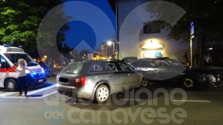 RIVAROLO - Carambola con tre vetture in corso Italia - FOTO