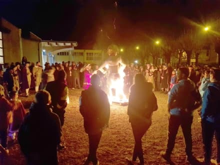 AGLIE' - Il rogo dell'Oloch ha concluso l'edizione 2018 del carnevale alladiese - FOTO e VIDEO