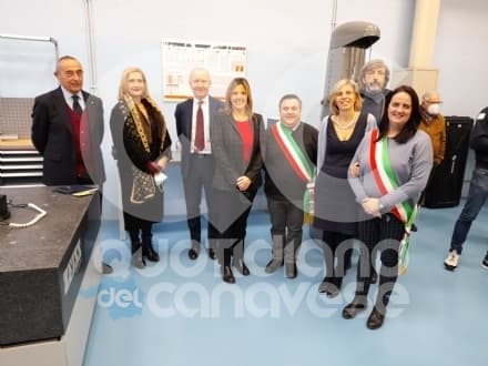 VALPERGA - Il Ciac ha inaugurato la nuova sala metrologica - FOTO e VIDEO