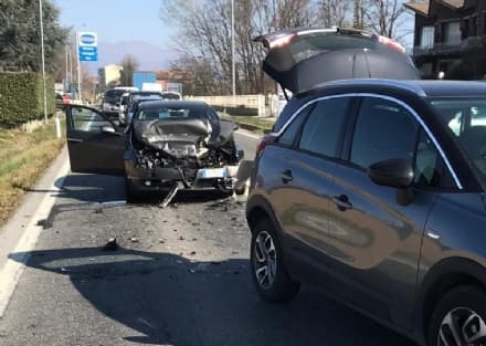 FELETTO - Incidente sulla 460: ferito pensionato di Rivarolo - FOTO