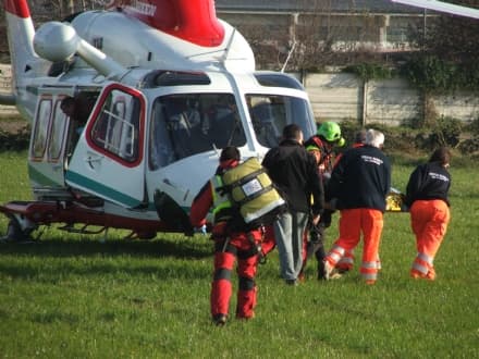 CARAVINO - Corriere schiacciato dal camion: ricoverato al Cto