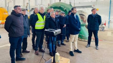 MAZZE' - Inaugurate le nuove paratie della centrale idroelettrica