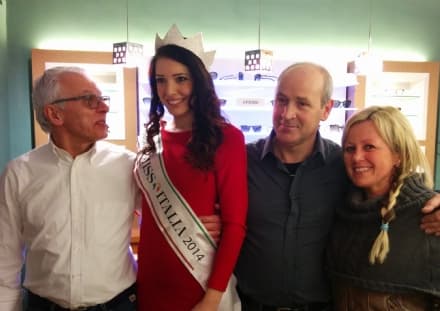 CASTELLAMONTE - Miss Italia, Clarissa Marchese, ospite in Canavese - FOTO