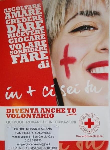 SAN GIORGIO CANAVESE - Nuovi corsi per diventare volontari Croce Rossa