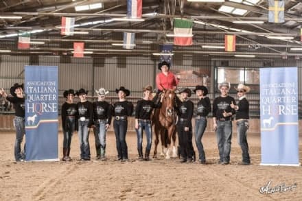 CUORGNE' - Il giovane Alessandro Vicari ai campionati Europei di Equitazione americana