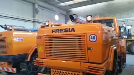 EMERGENZA NEVE - La Città metropolitana spedisce una turbina