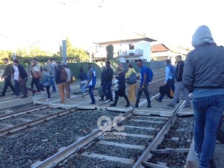 FELETTO - Guasto al treno Gtt: pendolari bloccati - FOTO