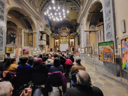 CUORGNE' - Un successo la mostra di pittura «Colori e note» - FOTO