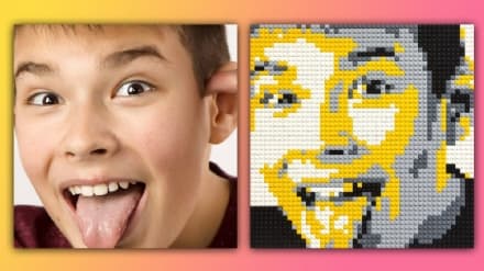 TOYS - Il proprio ritratto in mattoncini? Ora si può