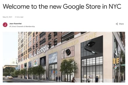 TECH - New York, il primo Google Store
