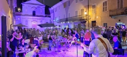 RIVAROLO CANAVESE - Migliaia di persone per la Notte Rosa - FOTO