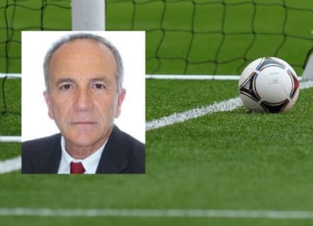 IVREA - Calcio in lutto per la scomparsa di Felice Viterbo, presidente della Sezione Aia eporediese