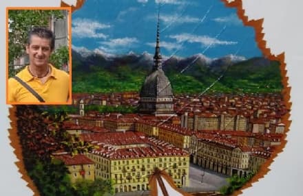 CUORGNE' - I dipinti sulle foglie di Franco Grisolano conquistano anche Venezia - FOTO