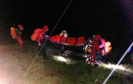 LOCANA - Due escursionisti salvati in quota dal soccorso alpino