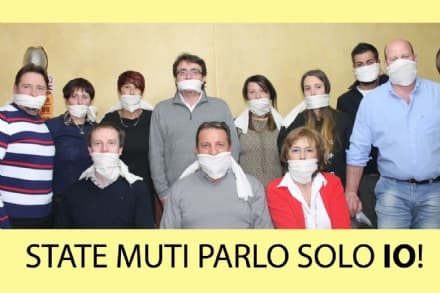 RIVARA - Bavaglio all'opposizione: manifesti in tutti i paesi