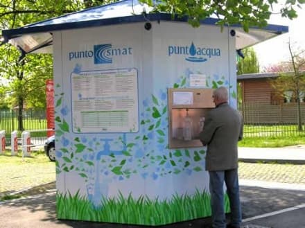 BARONE - Punto acqua della Smat con gasata e naturale