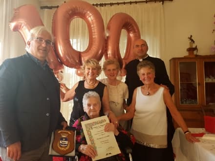 VOLPIANO - Festeggiati i cento anni di Margherita Raimondo
