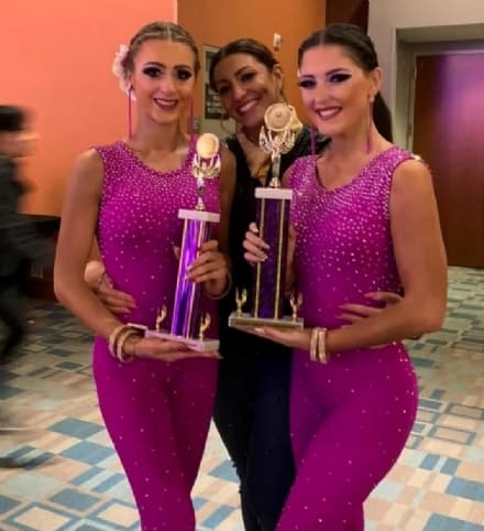 VALPERGA-CUORGNE' - Rebecca Alessandria e Michela Rota medaglia d'oro ai mondiali di ballo di Miami