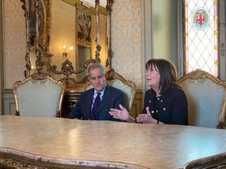 IVREA - L'assessore regionale in visita al patrimonio Unesco