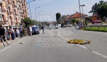 LOMBARDORE - Incidente mortale: donna travolta e uccisa sulle strisce pedonali - FOTO E VIDEO
