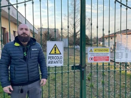 VEROLENGO - Iniziata la bonifica dell'amianto all'ex Nicoletti