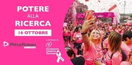 PRASCORSANO - La PittaRosso Pink Parade per la ricerca contro i tumori
