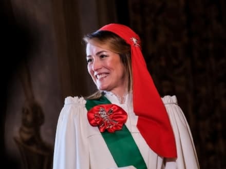 STORICO CARNEVALE IVREA - ECCO LA MUGNAIA 2020: E' PAOLA GREGORUTTI - FOTO