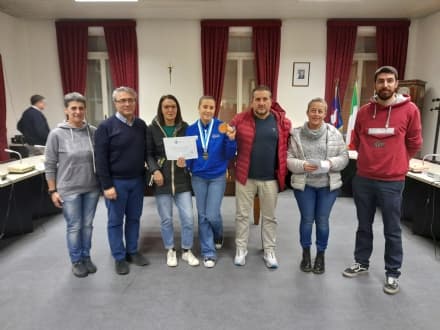 CASTELLAMONTE - Softball, Rebecca Sansalone premiata a palazzo Antonelli - VIDEO