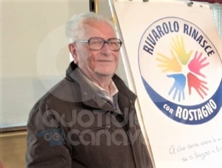 RIVAROLO CANAVESE - Si è spento l'ex sindaco Domenico Rostagno