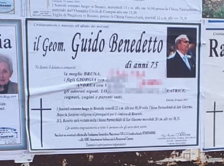 RIVAROLO - Insulti sui manifesti funebri: indagano i carabinieri