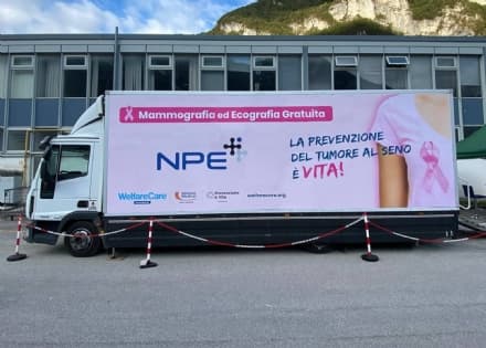 RIVAROLO - Mammografia ed ecografia gratuita con la clinica mobile WelfareCare