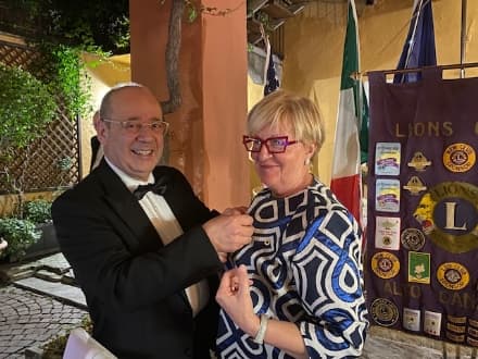 CASTELLAMONTE - Nella Falletti nuovo presidente Lions Club Alto Canavese