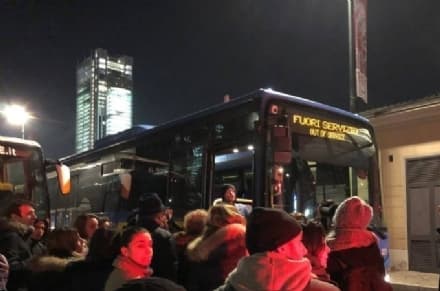 CANAVESE - Eurovision a Torino: petizione dei pendolari per avere più corse bus da Caselle e Ciriè