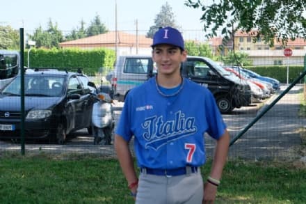 BASEBALL - Redclay Castellamonte in festa: Edoardo Zingarelli convocato in nazionale
