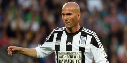 CALCIO - Zinedine Zidane a Mappano inaugura il nuovo tempio del calcio a 5 - FOTO