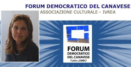 IVREA - Liliane Alice Barda nuovo presidente del Forum Democratico