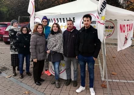 EPOREDIESE - I gazebo del Movimento 5 Stelle nei Comuni dell'Ami