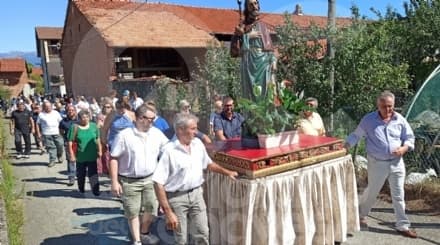 STRAMBINO - Un successo la festa patronale di Crotte - FOTO
