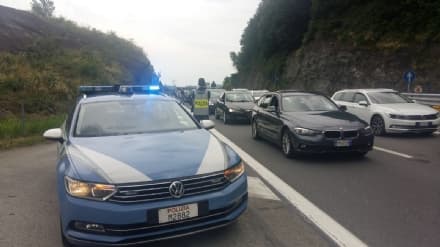 ALLARME FRANA A QUINCINETTO - Statale 26 congestionata: code chilometriche per Ivrea e Aosta