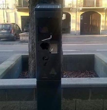 RIVAROLO - Idioti in azione la notte di capodanno