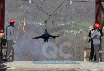 FRASSINETTO - INAUGURATO IL VOLO DELL'ARCOBALENO - FOTO e VIDEO