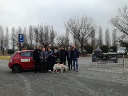 BUROLO - Alla guida bendati: in pista anche il sindaco del paese