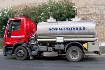 CANAVESE - Emergenza siccità: in cinque comuni cisterne al lavoro per rifornire gli acquedotti