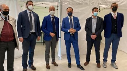 LEINI' - Dopo 75mila dosi somministrate chiude l'hub vaccinale