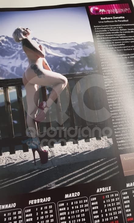 CERESOLE REALE - Sexy calendario dal Nivolet: protagonista la modella BarbieQueen